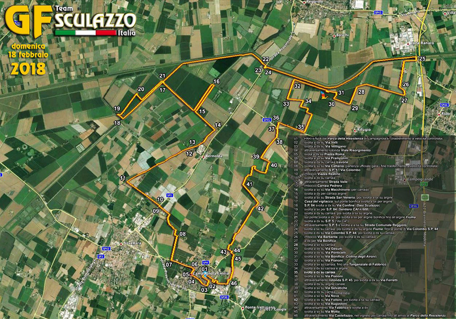 GF Sculazzo mappa